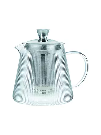 CRISTEL FRANCE | Teekanne DARJEELING mit abschraubbarem Filter 1,2l Glas / Edelstahl | 